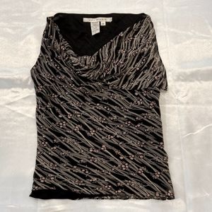 Max Studio Sleeveless Silk Blouse Size XS